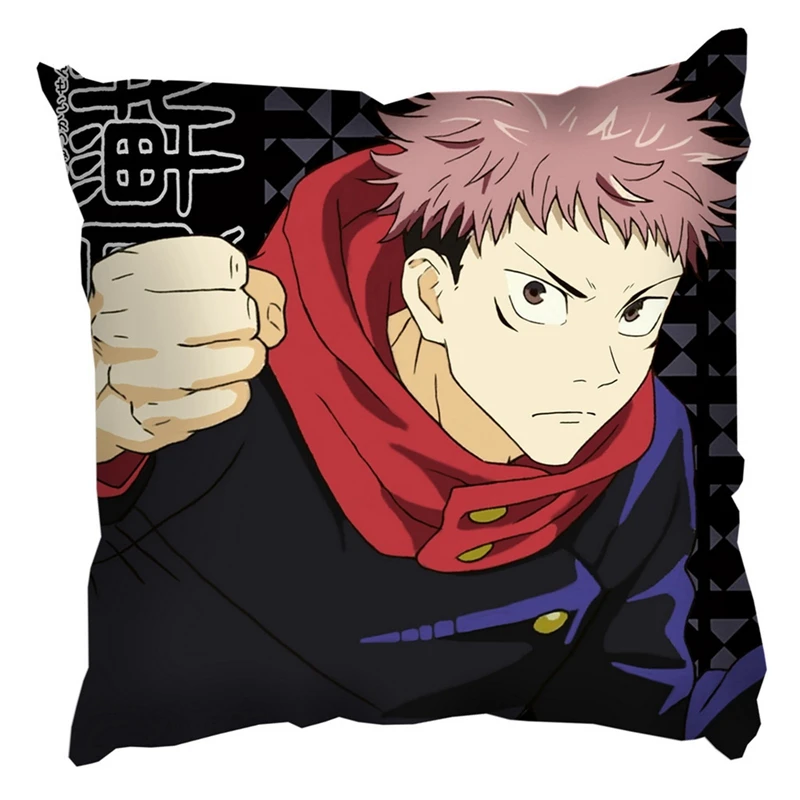 Anime Dakimakura Pillow Case Jujutsu Kaisen Sorcery Fight Yuuji Itadori horror Cover Home Decoration Pillowcases 45*45cm
Anime Dakimakura Pillow Case Jujutsu Kaisen Sorcery Fight Yuuji Itadori horror Cover Home Decoration Pillowcases 45*45cm