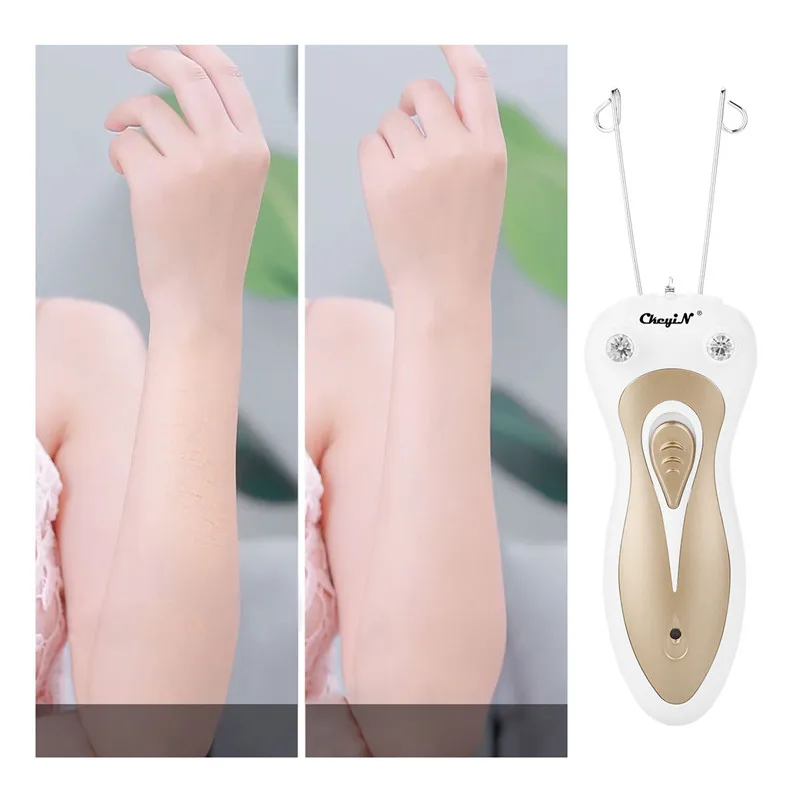 CkeyiN Professional Electric Facial Hair Remover Female Body Face Cotton Thread Epilator Shaver Lady Beauty Care Machine
CkeyiN Professional Electric Facial Hair Remover Female Body Face Cotton Thread Epilator Shaver Lady Beauty Care Machine
