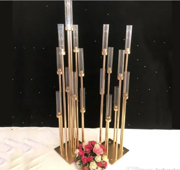 6pcs/lot 8 Heads Metal Candelabra Gold Candle Holder Acrylic Wedding Table Centerpiece Candle Holders Candelabrum Decoration
6pcs/lot 8 Heads Metal Candelabra Gold Candle Holder Acrylic Wedding Table Centerpiece Candle Holders Candelabrum Decoration