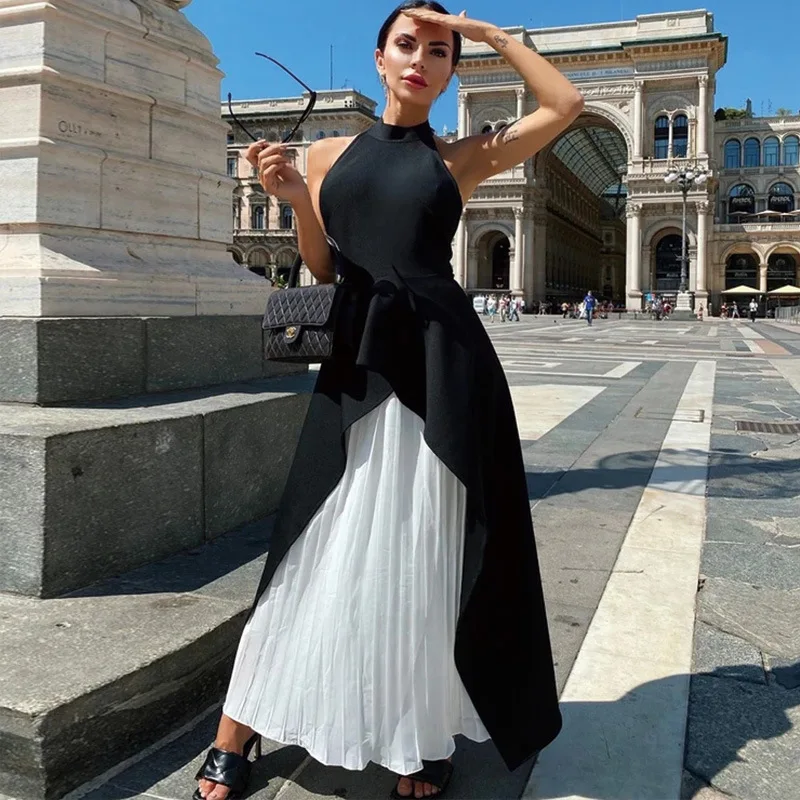 Sexy Patchwork Double Layer Halter Wedding Elegant Dresses 2021 A-Line Sleeveless Lace Backless Sweep Train Gauze Bridal Gown
Sexy Patchwork Double Layer Halter Wedding Elegant Dresses 2021 A-Line Sleeveless Lace Backless Sweep Train Gauze Bridal Gown