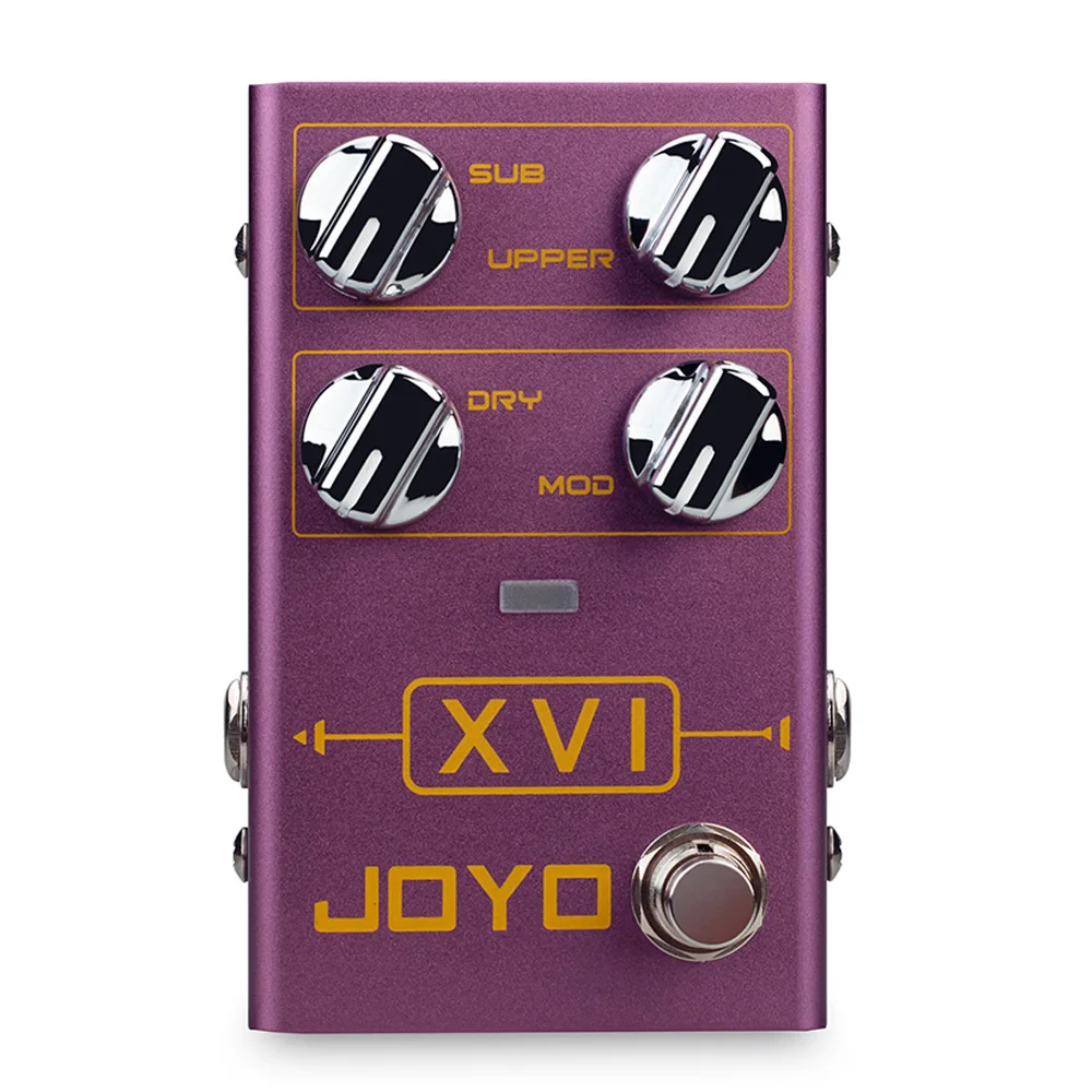 JOYO R-13 XVI Octave Pedal Effect, Guitar Effects Pedal, with MOD Modulation Effect, True Bypass
JOYO R-13 XVI Octave Pedal Effect, Guitar Effects Pedal, with MOD Modulation Effect, True Bypass