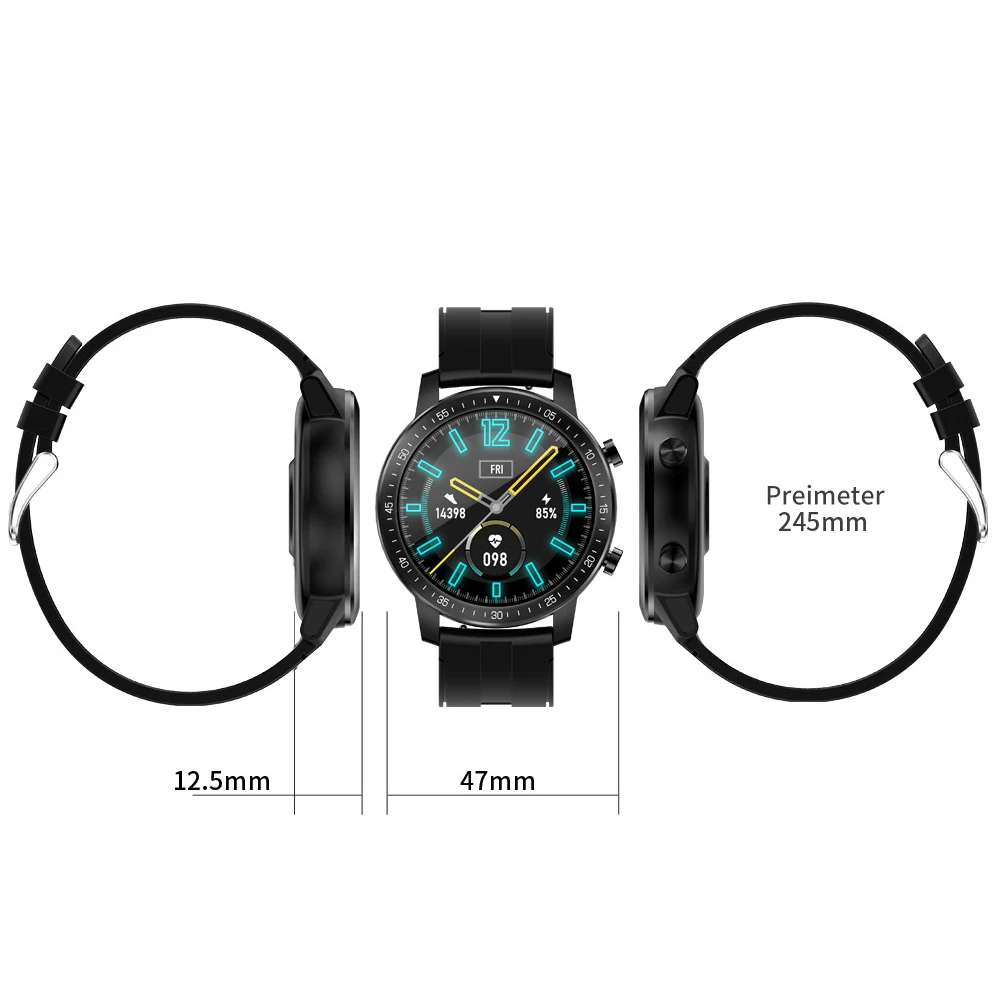 S30 Smart Watch HD Full Round Touch Screen Men Women Heart Rate/Blood Pressure Monitoring Sports Smartwatch IP68 for Android IOS
S30 Smart Watch HD Full Round Touch Screen Men Women Heart Rate/Blood Pressure Monitoring Sports Smartwatch IP68 for Android IOS