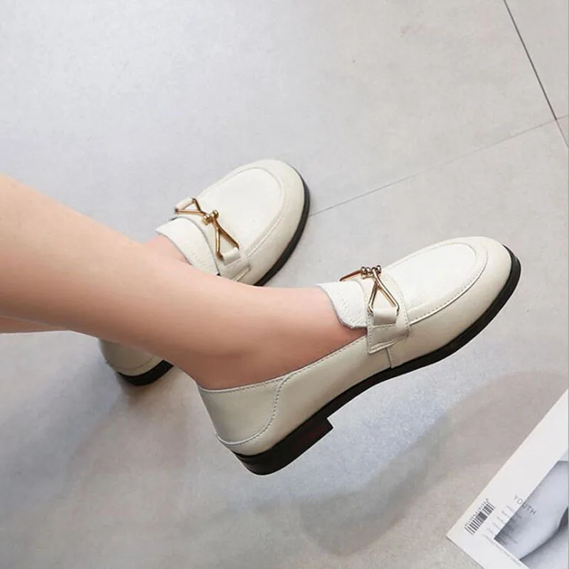 New Women Flats Autumn Woman Loafers Genuine Leather Female Shoes Slip On Ballet Bowtie Women's Shoe Size
New Women Flats Autumn Woman Loafers Genuine Leather Female Shoes Slip On Ballet Bowtie Women's Shoe Size
