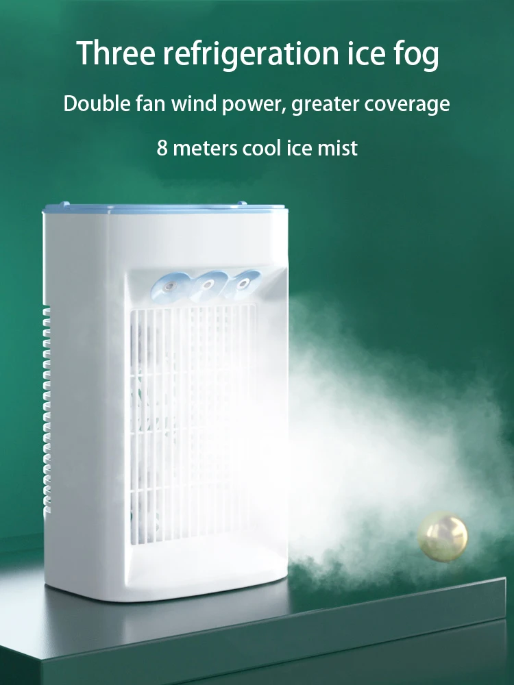 Mini Air Conditioner Household Air Cooler Electric Fan USB Mobile Water Cooled Air Conditioner Portable Humidifying Air Cooler
Mini Air Conditioner Household Air Cooler Electric Fan USB Mobile Water Cooled Air Conditioner Portable Humidifying Air Cooler