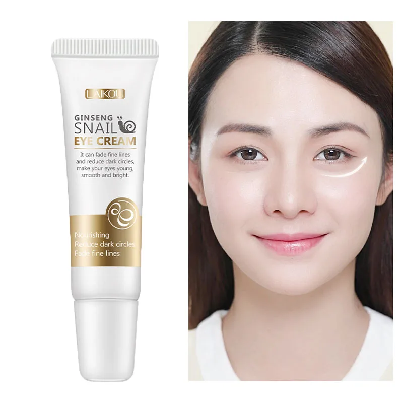 15g Red Ginseng Snail Eye Cream Anti-Puffiess Dark Circle Moisturizing Anti-Wrinkles Anti-Aging Brightens Eye Skin Cream Care
15g Red Ginseng Snail Eye Cream Anti-Puffiess Dark Circle Moisturizing Anti-Wrinkles Anti-Aging Brightens Eye Skin Cream Care