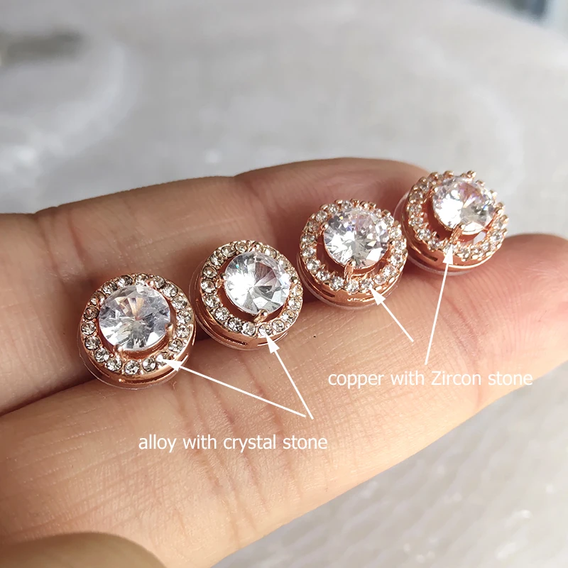 Uilz Female Luxury Crystal Round Stud Earrings Vintage Silver Color Wedding Jewelry White Zircon Stone Earrings For Women
Uilz Female Luxury Crystal Round Stud Earrings Vintage Silver Color Wedding Jewelry White Zircon Stone Earrings For Women