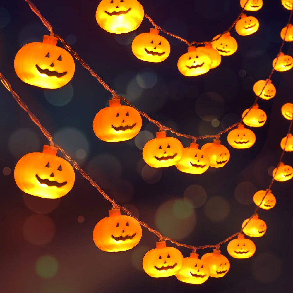 20LEDs Halloween Decorations String Light 3D Pumpkin Hanging Ornaments Front Door Grimace Home Office IP44 Waterproof Party
20LEDs Halloween Decorations String Light 3D Pumpkin Hanging Ornaments Front Door Grimace Home Office IP44 Waterproof Party