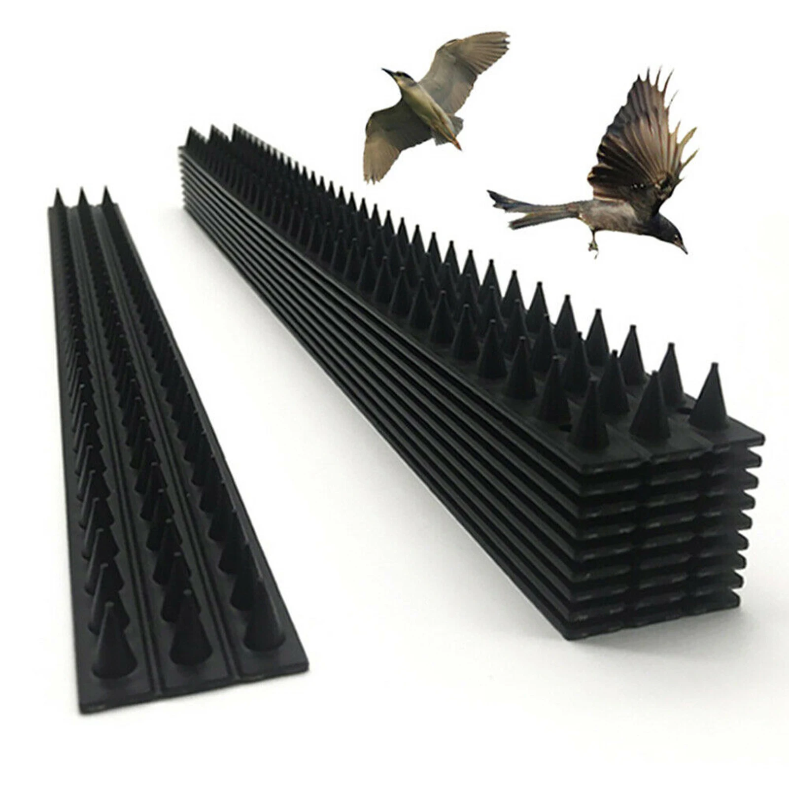 10pcs Plastic Spikes Practical Squirre Birds Pigeons Cat Deterrent Tool for Outdoor Garden Fence Wall Off Harmless To Animal
10pcs Plastic Spikes Practical Squirre Birds Pigeons Cat Deterrent Tool for Outdoor Garden Fence Wall Off Harmless To Animal