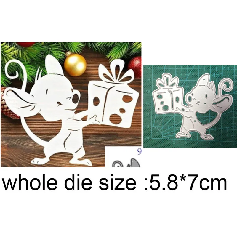 Animals Mouse Gifts New 2021 Metal Cutting Dies for Scrapbooking Paper and Card Making Decorative Embossing Die Cut Craft dies
Animals Mouse Gifts New 2021 Metal Cutting Dies for Scrapbooking Paper and Card Making Decorative Embossing Die Cut Craft dies