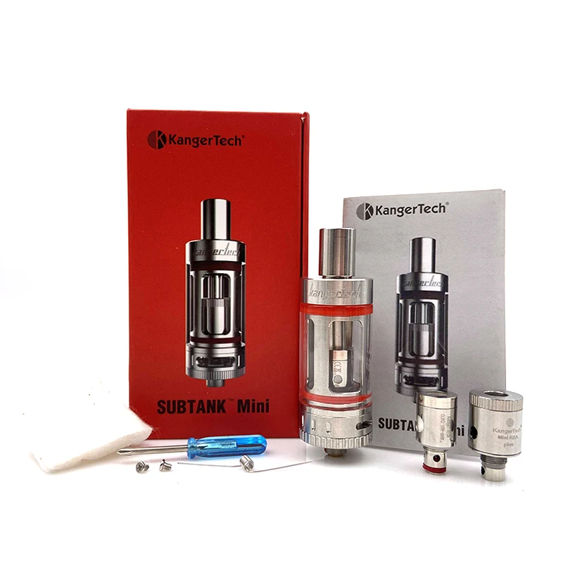 

Kangertech SUBTANK MINI Tank 22mm Stainless Steel 4.5 ML Sub Ohm Atomizer SSOCC Coil for Kanger SUBOX MINI Vape Mod