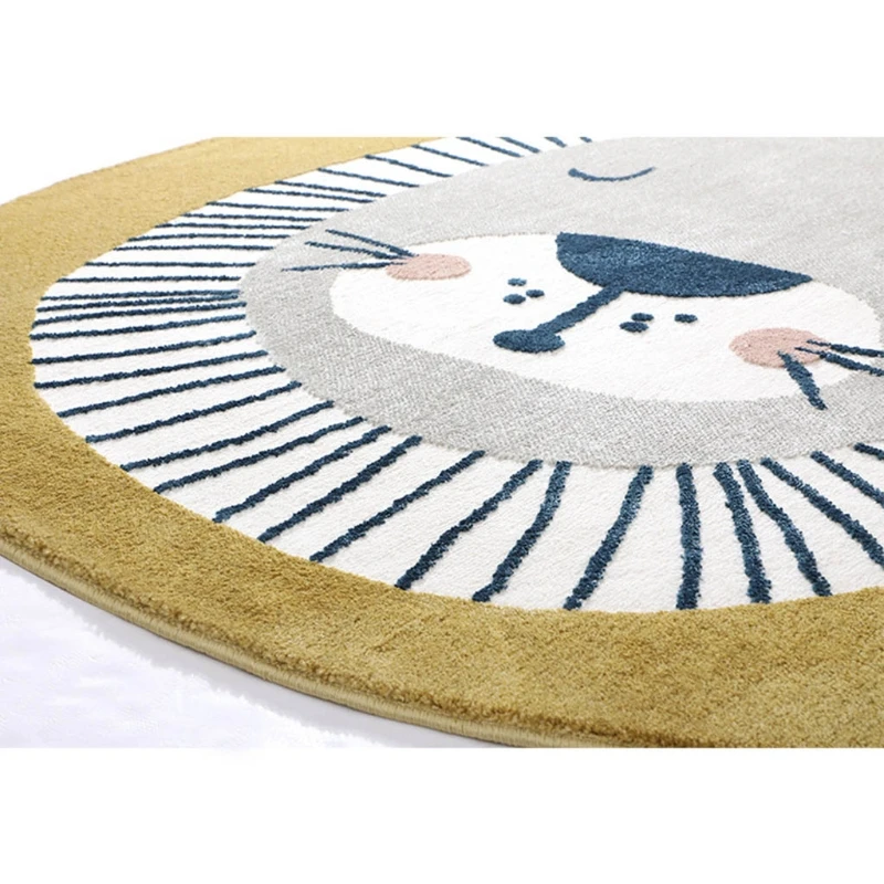 Baby Play Mat Crawling Carpet Kids Room Floor Rug Round Cartoon Lion Printed Pad
Baby Play Mat Crawling Carpet Kids Room Floor Rug Round Cartoon Lion Printed Pad