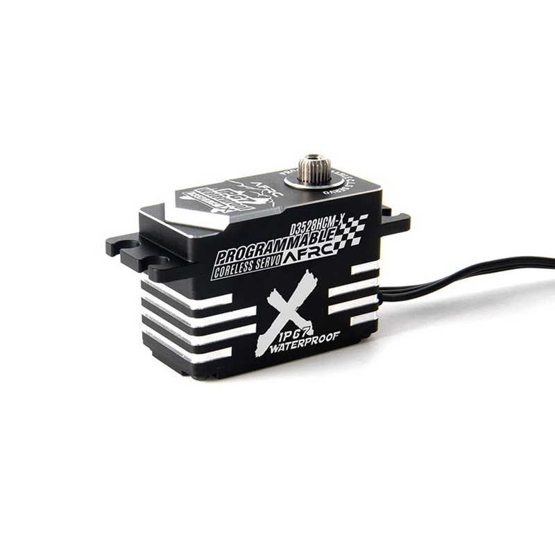 AFRC D3528HCM-X LOW PROFILE PRO HV Coreless Waterproof Programmable Smart Servo for YOKOMO Drift RC Car Boat DIY Upgrading Parts
AFRC D3528HCM-X LOW PROFILE PRO HV Coreless Waterproof Programmable Smart Servo for YOKOMO Drift RC Car Boat DIY Upgrading Parts