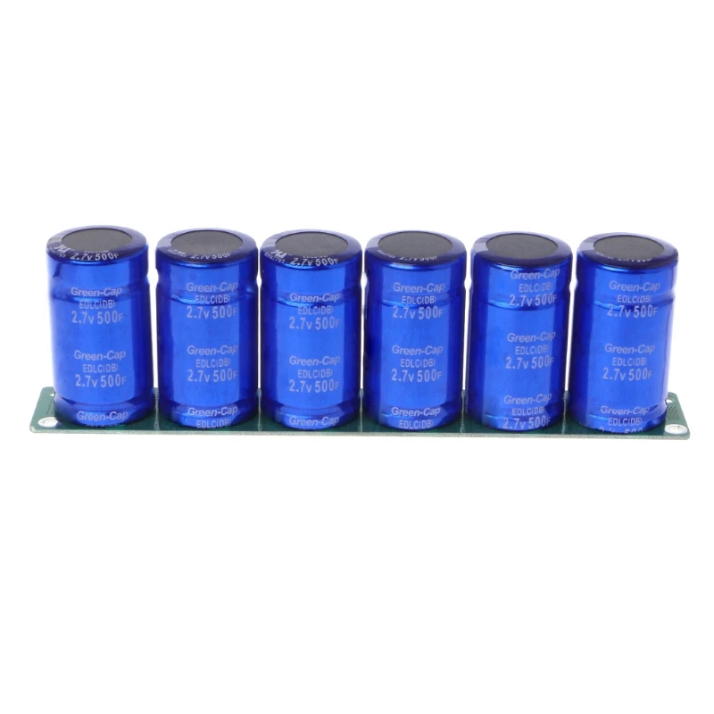 Farad Capacitor 2.7V 500F 6 Pcs/1 Set Super Capacitance With Protection Board New
Farad Capacitor 2.7V 500F 6 Pcs/1 Set Super Capacitance With Protection Board New