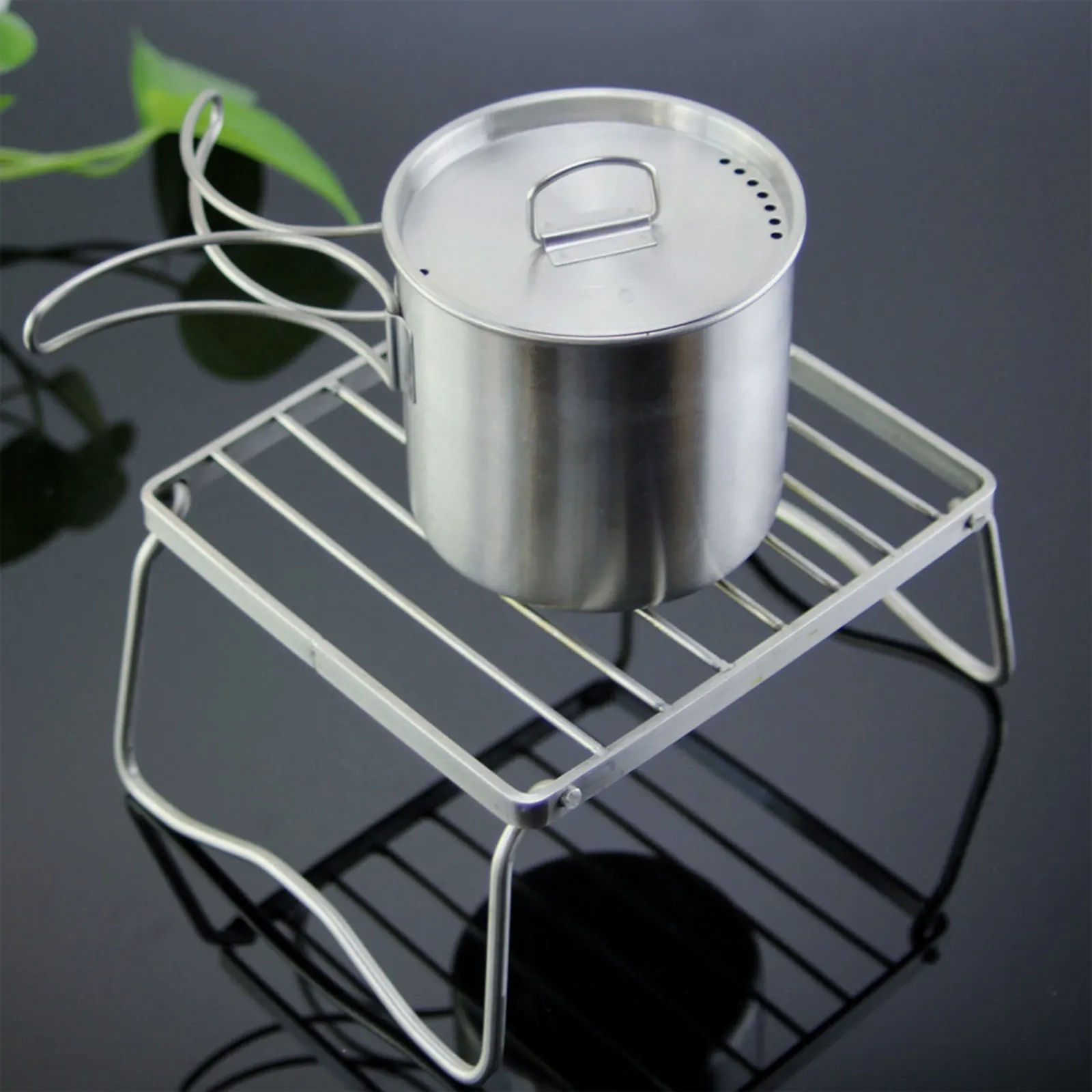 New Gas Stove Stand Outdoor Camping Backpacking Barbeque Grill Rack Stainless Steel Mini Foldable Stove Bracket for Picnic BBQ
New Gas Stove Stand Outdoor Camping Backpacking Barbeque Grill Rack Stainless Steel Mini Foldable Stove Bracket for Picnic BBQ