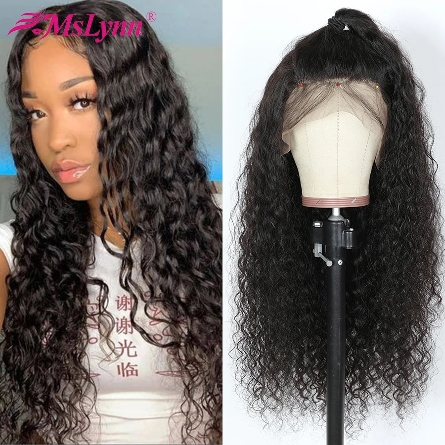 Water Wave Wig 180 Density Lace Closure Wig Brazilian Hair Curly Human Hair Wig Lace Front Human Hair Wigs Mslynn Remy Hair
Water Wave Wig 180 Density Lace Closure Wig Brazilian Hair Curly Human Hair Wig Lace Front Human Hair Wigs Mslynn Remy Hair