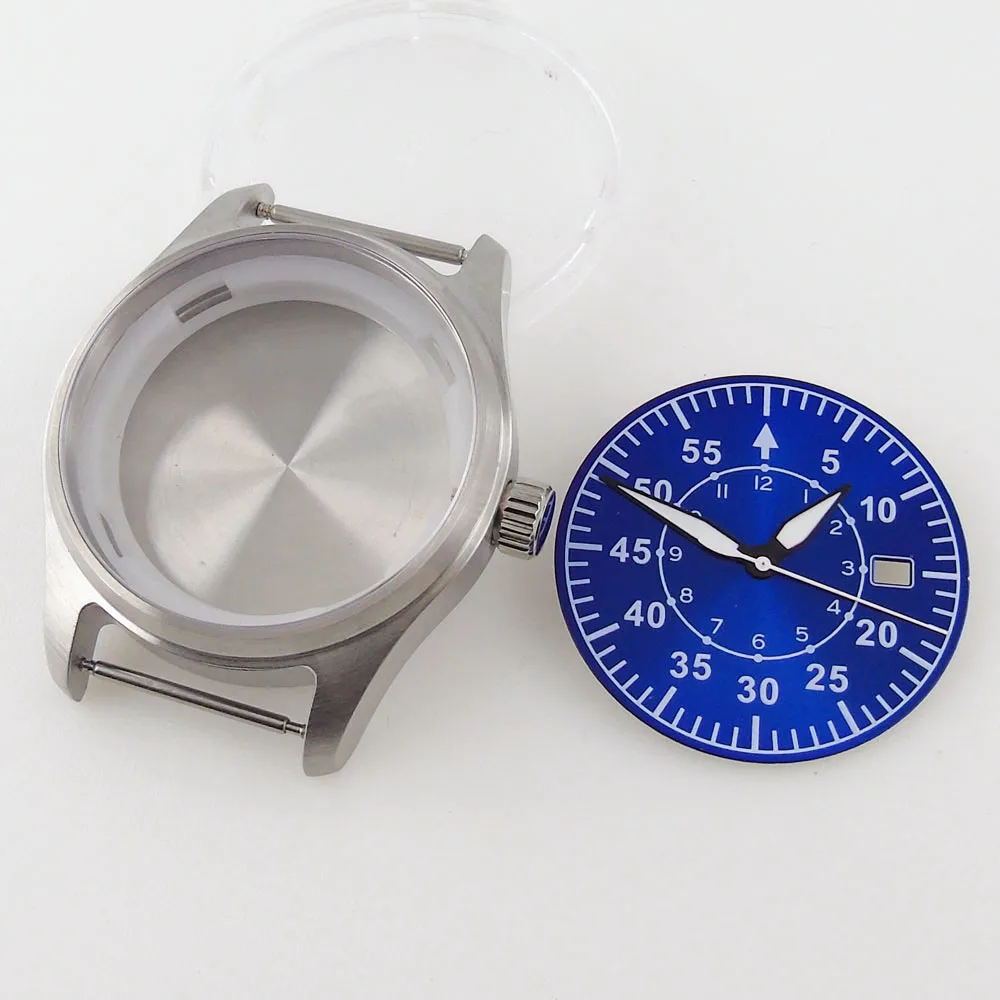 Fit NH35A NH36A Brushed 39MM Brushed 200 Waterproof Diving Watch Case Luminous Black Dial Hand Set
Fit NH35A NH36A Brushed 39MM Brushed 200 Waterproof Diving Watch Case Luminous Black Dial Hand Set