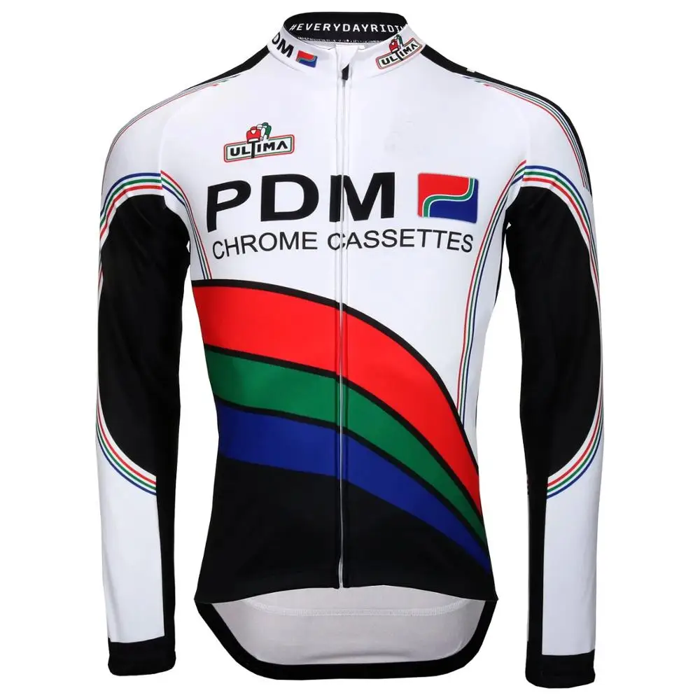 WINTER FLEECE THERMAL PDM TEAM RETRO CLASSIC ONLY LONG SLEEVE CYCLING JERSEY CYCLING WEAR ROPA CICLISMO
WINTER FLEECE THERMAL PDM TEAM RETRO CLASSIC ONLY LONG SLEEVE CYCLING JERSEY CYCLING WEAR ROPA CICLISMO