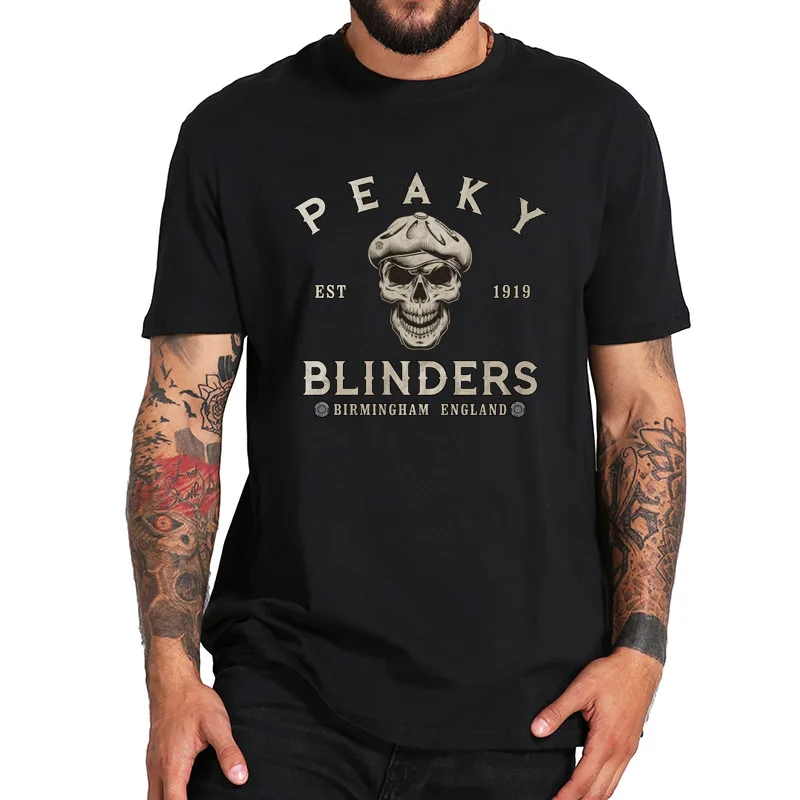 Hardcore Blinders T-Shirt Parody Skull Period Crime Drama TV Series Peaky-Blinder Digital Print Summer Vintage TShirt 
Hardcore Blinders T-Shirt Parody Skull Period Crime Drama TV Series Peaky-Blinder Digital Print Summer Vintage TShirt
