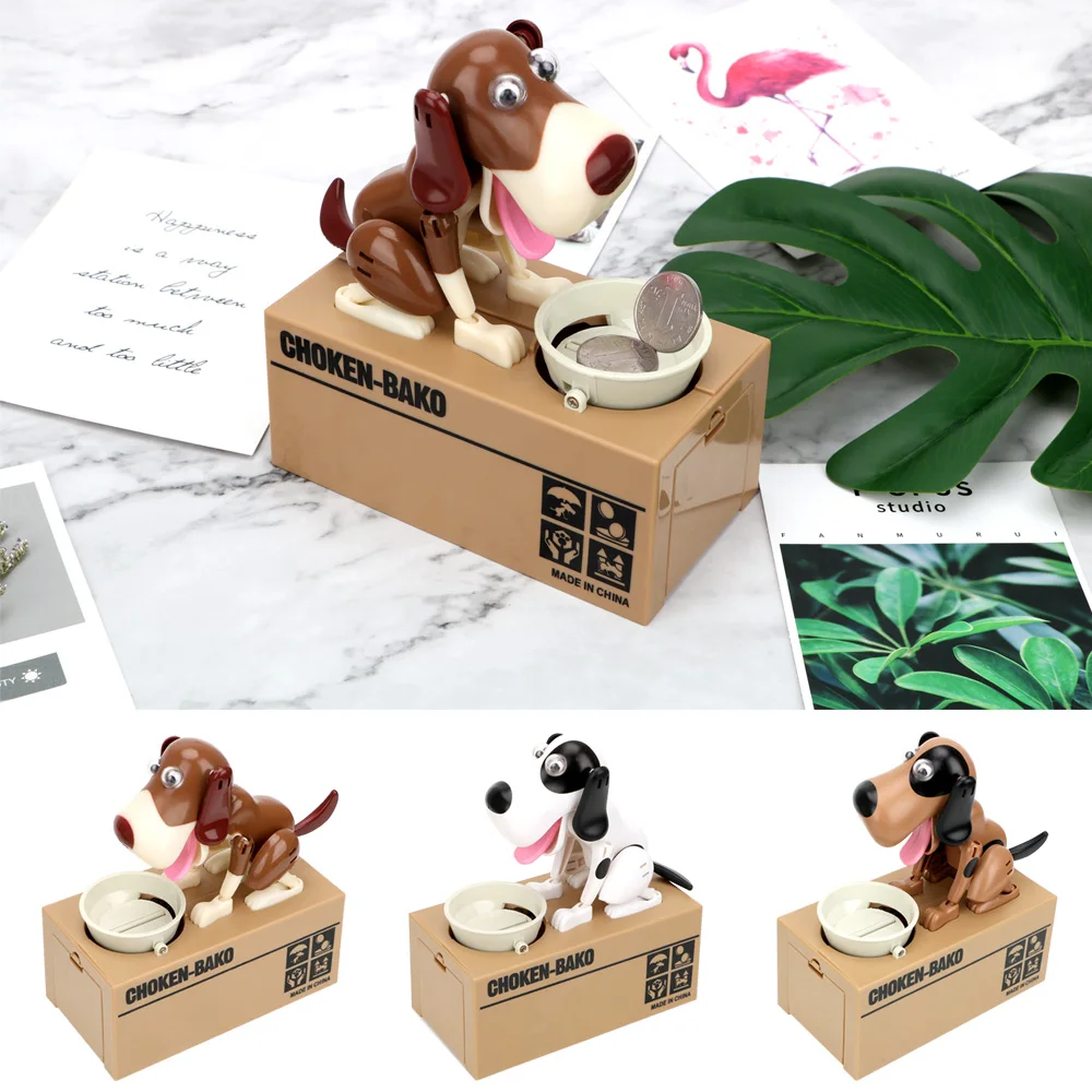 Cute Puppy Dog Piggy Bank Save Money Box Saving Money Pot Coin Box Can Electronic Piggy Bank Children Kids Birthday Gifts 
Cute Puppy Dog Piggy Bank Save Money Box Saving Money Pot Coin Box Can Electronic Piggy Bank Children Kids Birthday Gifts