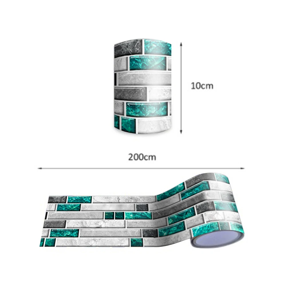 Funlife Noble Green Marble Wall Sticker Removable Waterproof Self-Adhesive Peel Stick Kitchen Backsplash Decor Home Wall Border
Funlife Noble Green Marble Wall Sticker Removable Waterproof Self-Adhesive Peel Stick Kitchen Backsplash Decor Home Wall Border