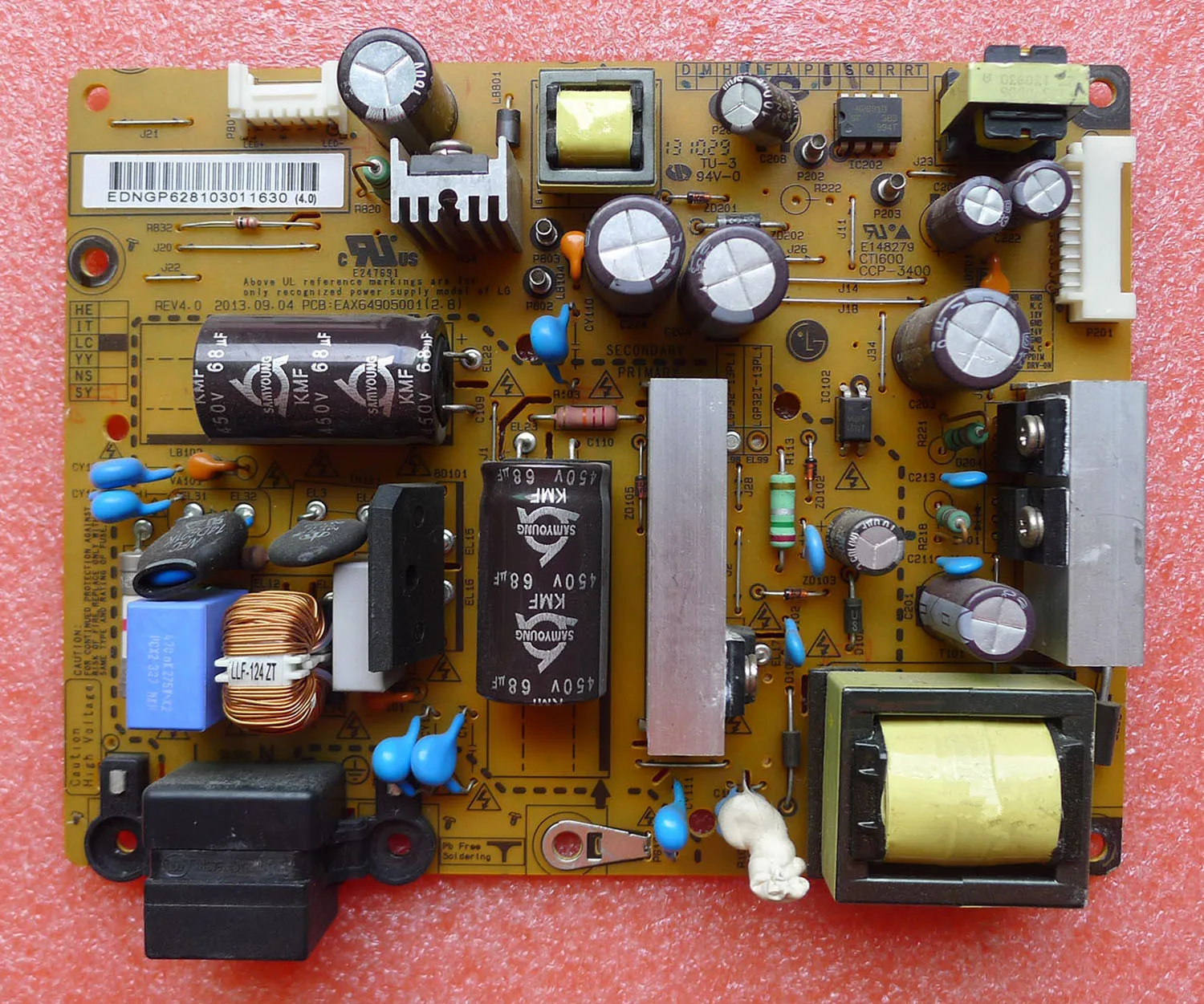 100% Original new LG 32LN540B-CN Power Board LGP32-13PL1 EAX64905001 EAX65634301
100% Original new LG 32LN540B-CN Power Board LGP32-13PL1 EAX64905001 EAX65634301