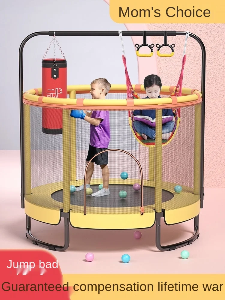 Trampoline Household Children's Indoor Baby Child Rub Bed Family Small Bounce Bed Protecting Wire Net Trampoline Toys
Trampoline Household Children's Indoor Baby Child Rub Bed Family Small Bounce Bed Protecting Wire Net Trampoline Toys