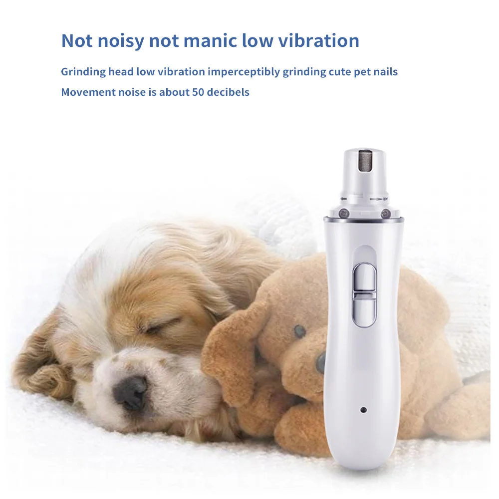 Electric Pet Nail Clipper Dog Cat Paw Nail Grinder Painless Cutter Pets Trimmer File Kit Grooming Products For Animal 
Electric Pet Nail Clipper Dog Cat Paw Nail Grinder Painless Cutter Pets Trimmer File Kit Grooming Products For Animal