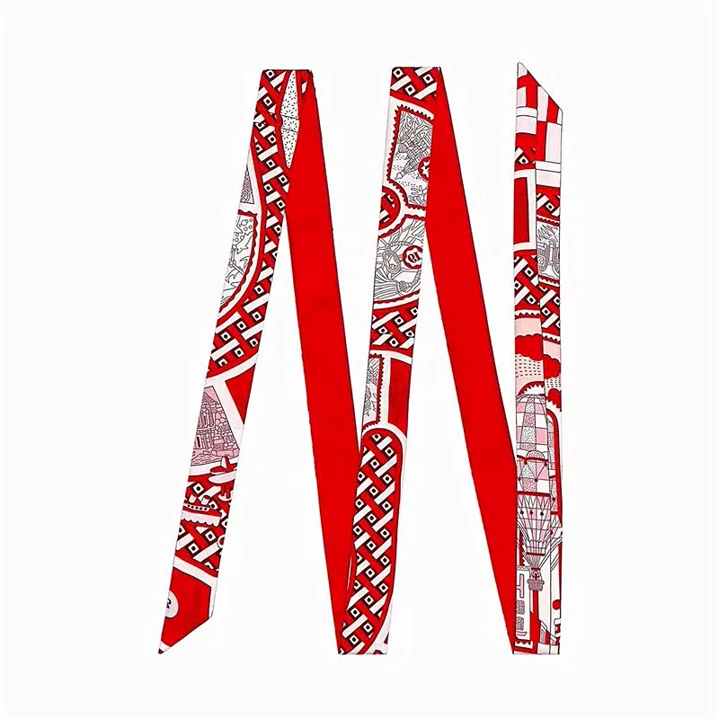 Brand Long Skinny Scarf Fashion Head Scarves For Ladies Silk Scarf Tie Women 200cm Bag Ribbons Female Belt Paris lover
Brand Long Skinny Scarf Fashion Head Scarves For Ladies Silk Scarf Tie Women 200cm Bag Ribbons Female Belt Paris lover