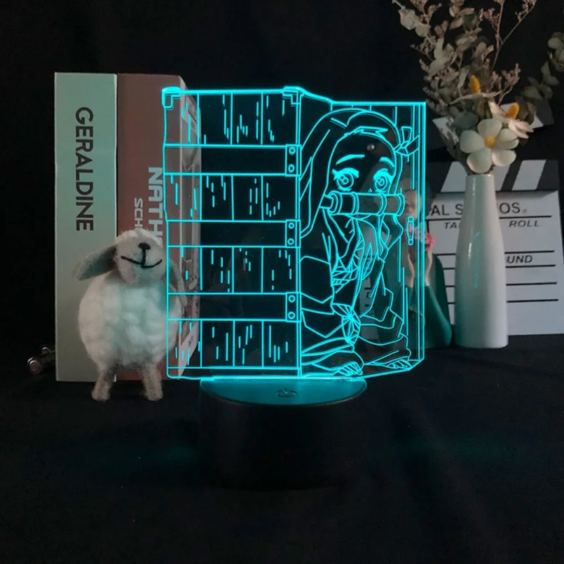 Anime Night Club Light LED Kids Desk Lamp 3D Atmosphere Demon Slayer kimetsu no yaiba Nezuko Kamado Nightlight Birthday Gifts
Anime Night Club Light LED Kids Desk Lamp 3D Atmosphere Demon Slayer kimetsu no yaiba Nezuko Kamado Nightlight Birthday Gifts