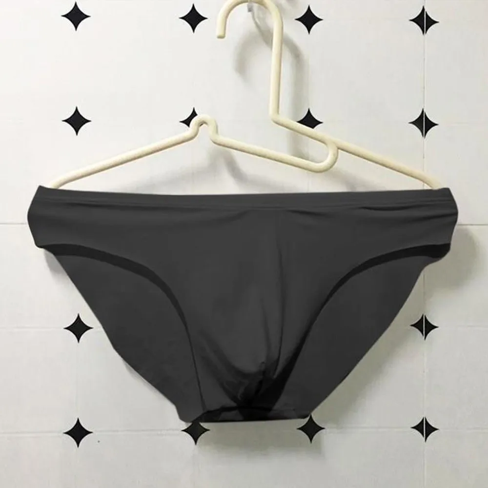 Summer Ice Silk Panties Men Breathable Briefs Mid Waist One Piece Semi-Transparent Pump Underpant Male Convex Pouch Underwear A5
Summer Ice Silk Panties Men Breathable Briefs Mid Waist One Piece Semi-Transparent Pump Underpant Male Convex Pouch Underwear A5