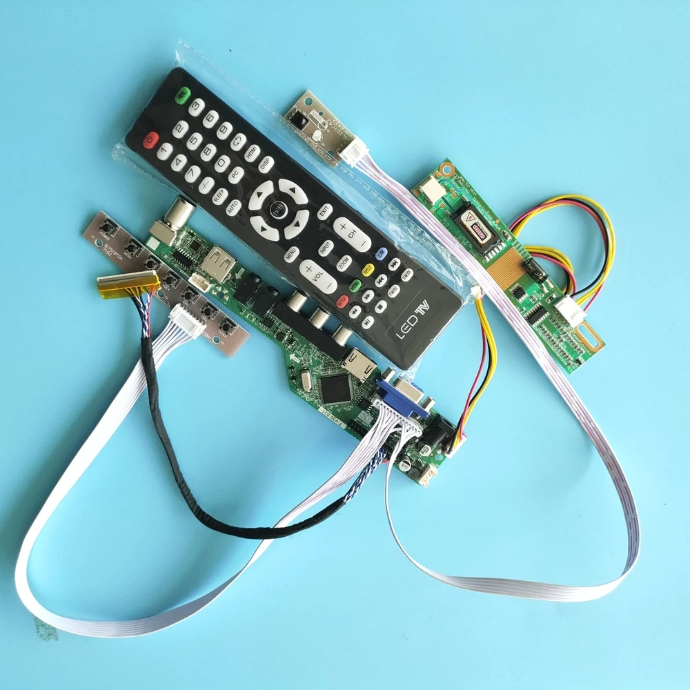 for QD15TL02 Rev.06 1 lamps 15.4" Digital Signal AV 30pin USB Interface Module Resolution TV Controller Board VGA 1280X800
for QD15TL02 Rev.06 1 lamps 15.4" Digital Signal AV 30pin USB Interface Module Resolution TV Controller Board VGA 1280X800