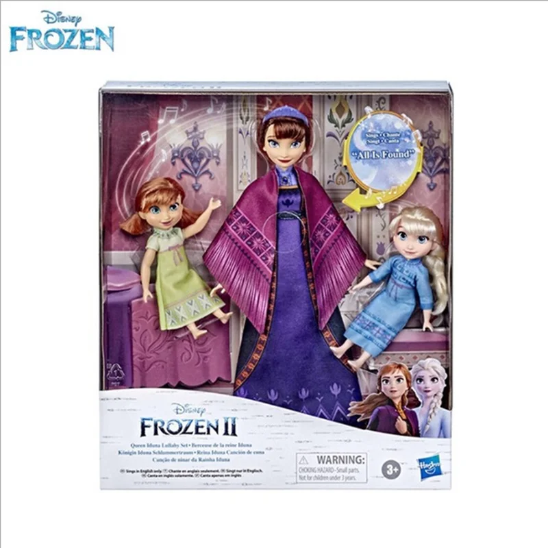 Disney Original Frozen 2 Warm Memories Childhood Elsa Anna And Mother Doll Family Kids Gift 
Disney Original Frozen 2 Warm Memories Childhood Elsa Anna And Mother Doll Family Kids Gift