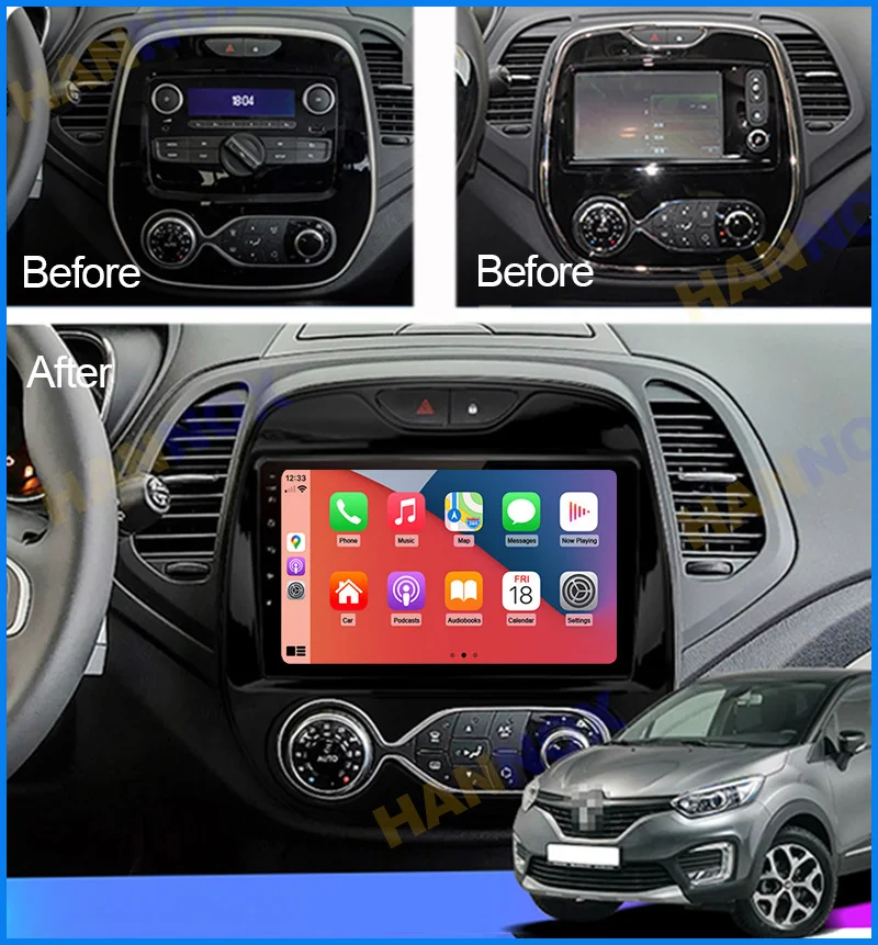 9inch QLED Android 11 Car Auto Radio For Renault Captur CLIO Samsung QM3 MAN-Auto 2011-2021 GPS Navigation Player Head Unit
9inch QLED Android 11 Car Auto Radio For Renault Captur CLIO Samsung QM3 MAN-Auto 2011-2021 GPS Navigation Player Head Unit