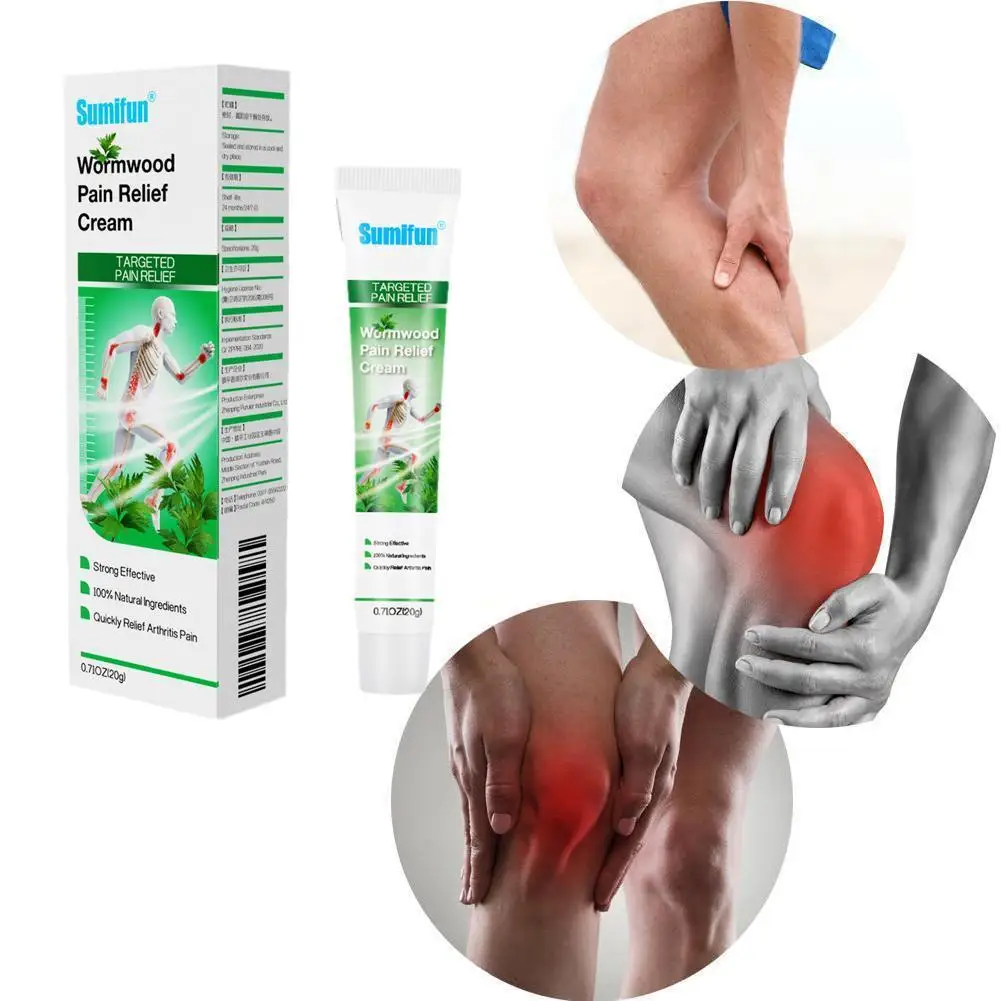 Wormwood Analgesic Cream Relieve Muscle Tension Pain Cream Natural Herbs Treatment Rheumatoid Arthritis Joint Pain Health Care
Wormwood Analgesic Cream Relieve Muscle Tension Pain Cream Natural Herbs Treatment Rheumatoid Arthritis Joint Pain Health Care