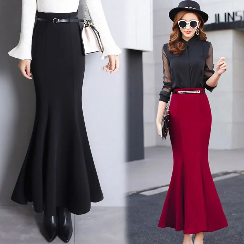 2021 Spring Women Ruffles Trumpet Mermaid Slim Hip Package Skirt OL Lady Office Work Wear
2021 Spring Women Ruffles Trumpet Mermaid Slim Hip Package Skirt OL Lady Office Work Wear