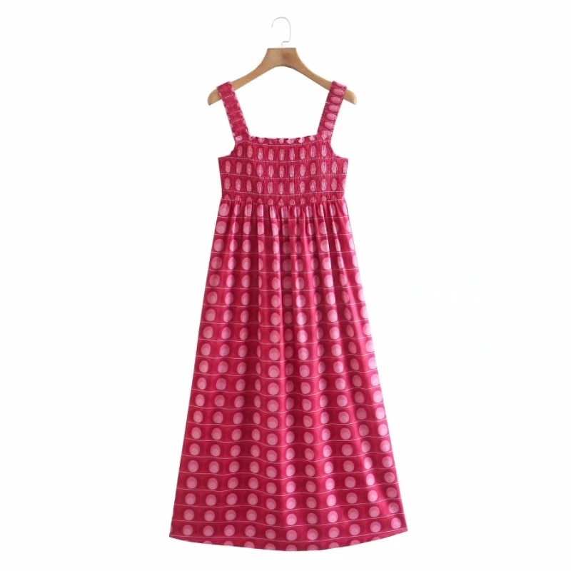 Hot Sale Women Geometric Printing Suspender Midi Dress Female Sleeveless Clothes Casual Lady Slim Vestido D8171
Hot Sale Women Geometric Printing Suspender Midi Dress Female Sleeveless Clothes Casual Lady Slim Vestido D8171