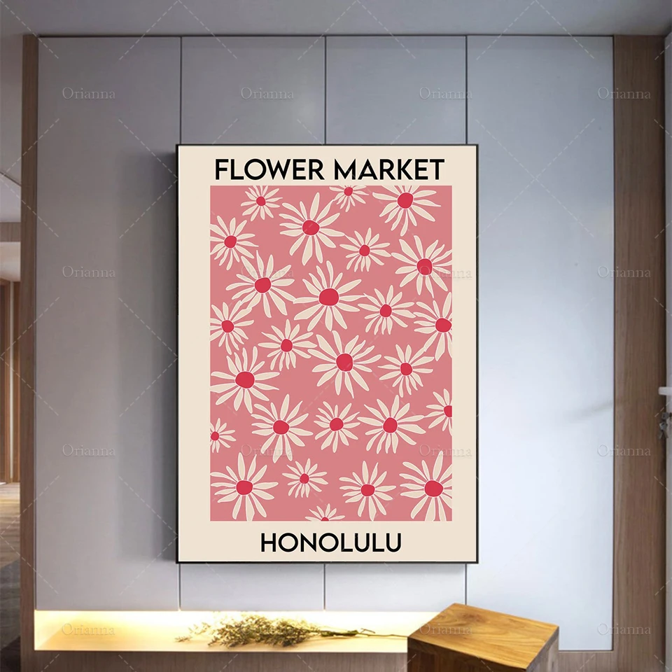 Flower Market Poster, Florist Gift, Honolulu Flower Market Poster, Printable Wall Art, Abstract Art Print, Modern Home Decor
Flower Market Poster, Florist Gift, Honolulu Flower Market Poster, Printable Wall Art, Abstract Art Print, Modern Home Decor