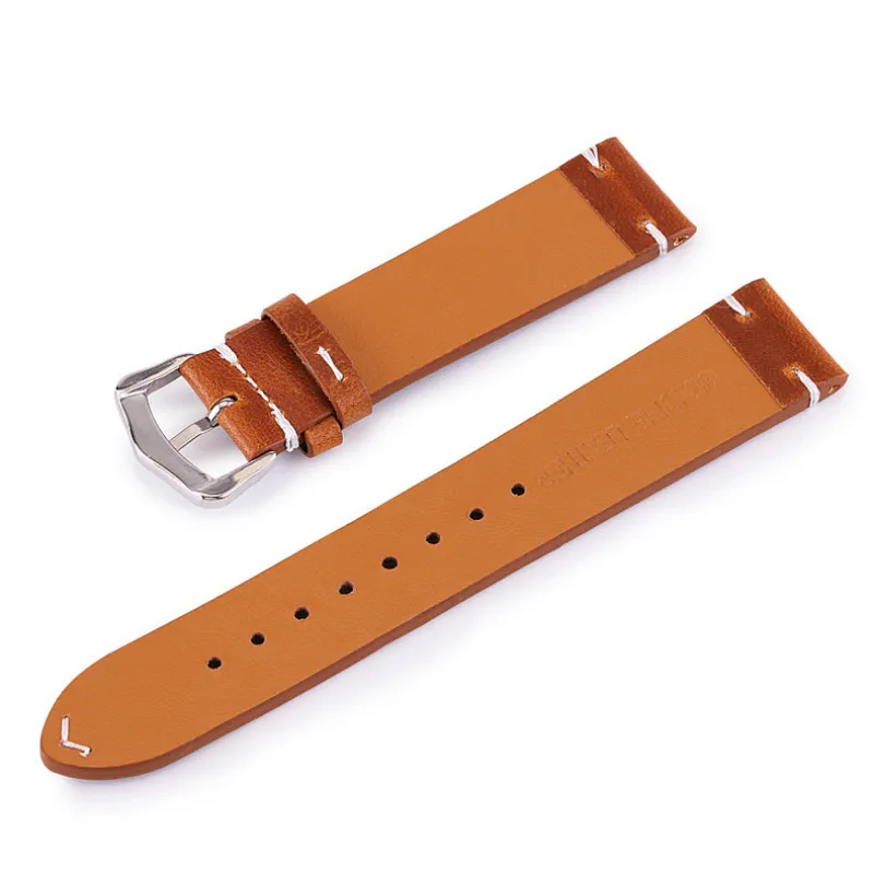 18mm 20mm 22mm Super Soft Comfort Vintage Genuine Leather Watchband Oil Discoloration Strap Watches Accessories Wristbands Belt
18mm 20mm 22mm Super Soft Comfort Vintage Genuine Leather Watchband Oil Discoloration Strap Watches Accessories Wristbands Belt