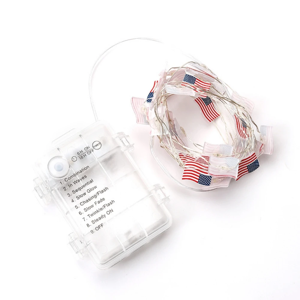Flag Decorative Lights American Independence Day Creative Stars and Stripes LED Decorative Lights With Remote Control
Flag Decorative Lights American Independence Day Creative Stars and Stripes LED Decorative Lights With Remote Control