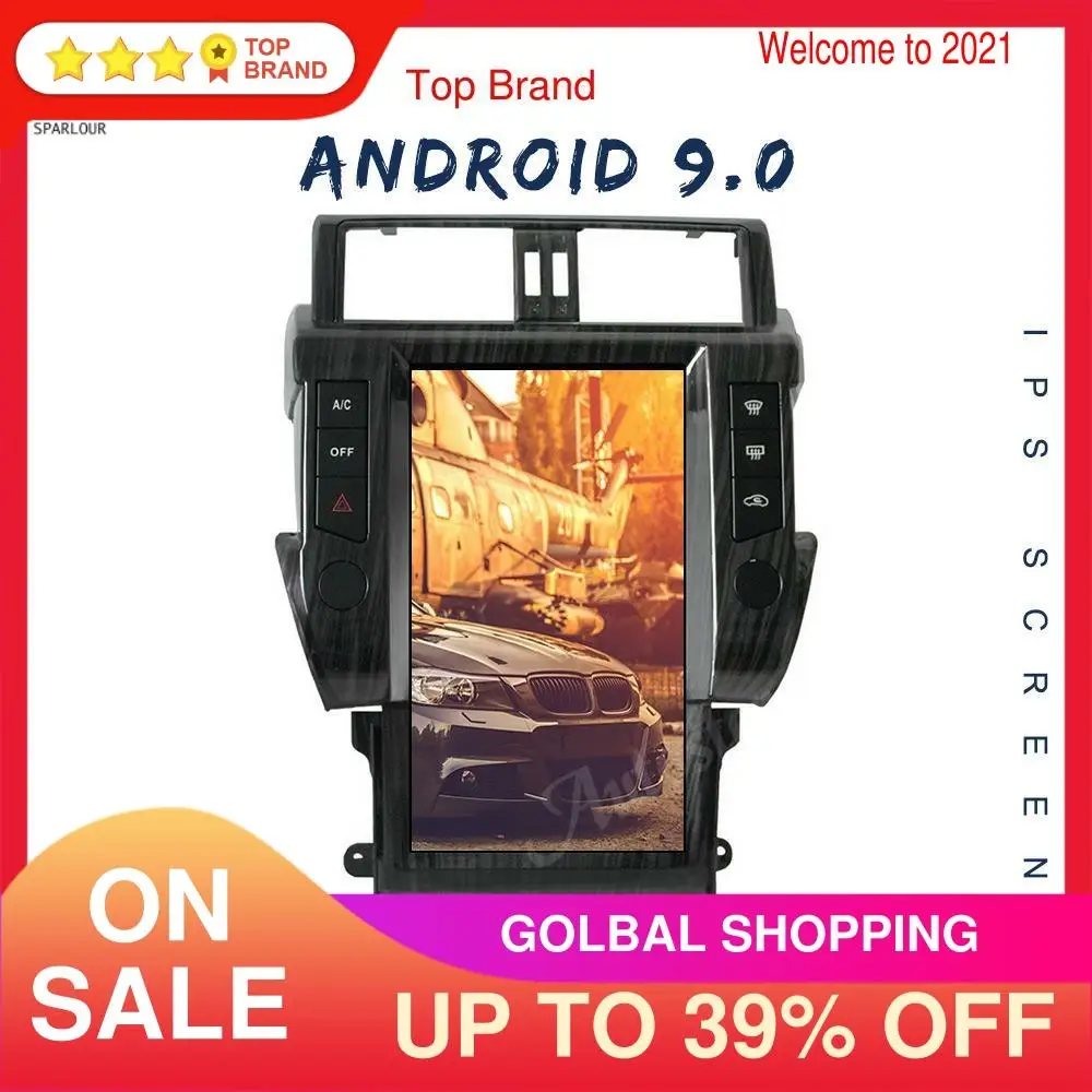 Tesla Style Android 9.0 Car Multimedia Player GPS Navigation For TOYOTA LAND CRUISER Prado 150 2014-2017 Headunit Auto Radio PX6
Tesla Style Android 9.0 Car Multimedia Player GPS Navigation For TOYOTA LAND CRUISER Prado 150 2014-2017 Headunit Auto Radio PX6