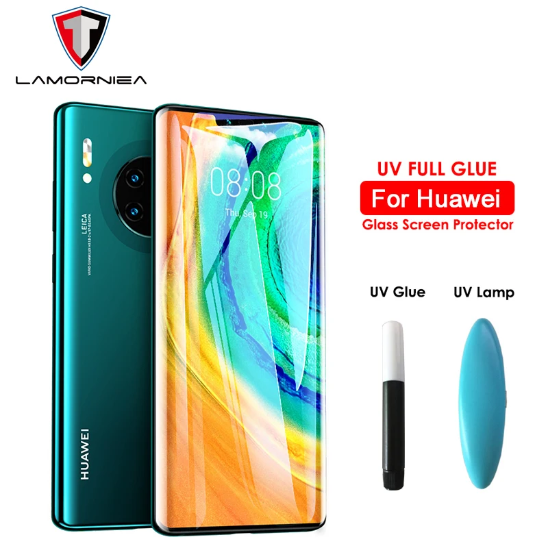 Закаленное стекло Lamorniea с полным покрытием клея для Huawei Mate 30 Pro, зеркальная защита экрана 21D, ультрафиолетовая стеклянная пленка для Huawei Mate 30 ...
Закаленное стекло Lamorniea с полным покрытием клея для Huawei Mate 30 Pro, зеркальная защита экрана 21D, ультрафиолетовая стеклянная пленка для Huawei Mate 30 ...