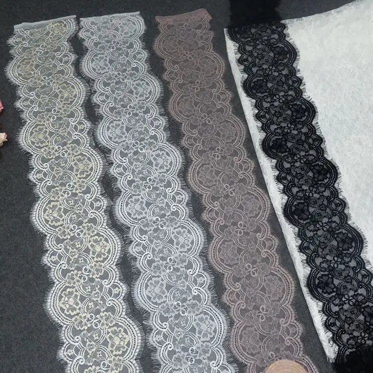 High quality fringed eyelashes lace width 17CM handmade diy clothing accessories curtain fabric
High quality fringed eyelashes lace width 17CM handmade diy clothing accessories curtain fabric
