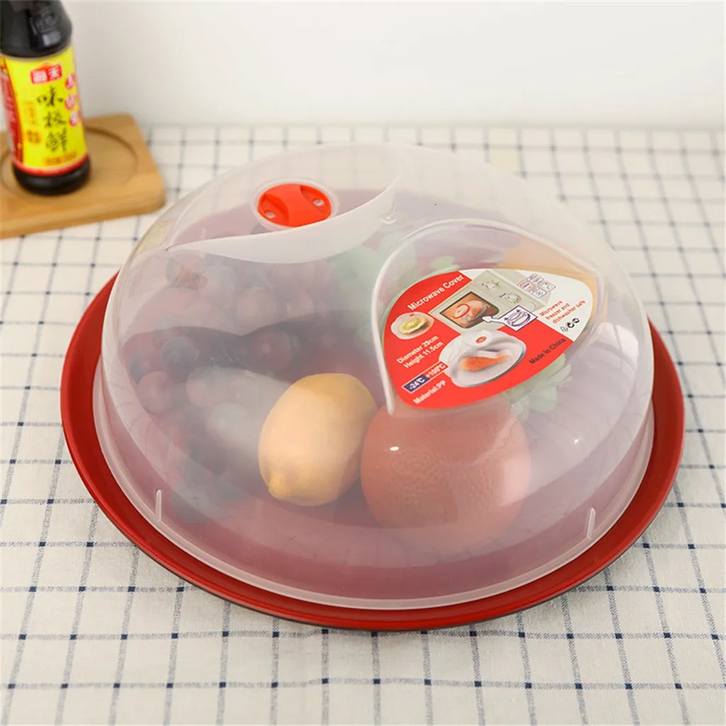 Large Microwave Splatter Cover Lid with Steam Vents Fresh-keeping Universal Plate Bowl Cover Stackable Sealing Disk Cover 64P
Large Microwave Splatter Cover Lid with Steam Vents Fresh-keeping Universal Plate Bowl Cover Stackable Sealing Disk Cover 64P