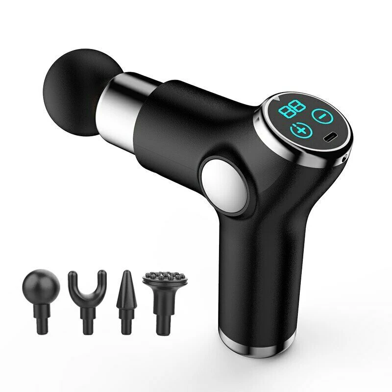 Portable Mini Electric Deep Tissue Percussion Massager Massage Gun For Muscle Pain Relief Relaxation 3Colors LCD Display 7.4v
Portable Mini Electric Deep Tissue Percussion Massager Massage Gun For Muscle Pain Relief Relaxation 3Colors LCD Display 7.4v