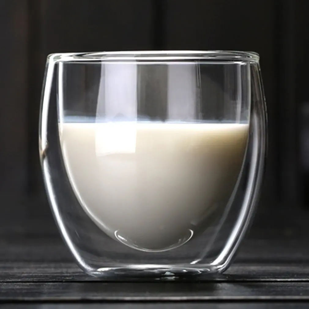 Heat Resistant Double-Wall Insulated Glass Espresso Mugs Latte Coffee Glasses/Whisky/Coffee Cup/Tea Mug
Heat Resistant Double-Wall Insulated Glass Espresso Mugs Latte Coffee Glasses/Whisky/Coffee Cup/Tea Mug