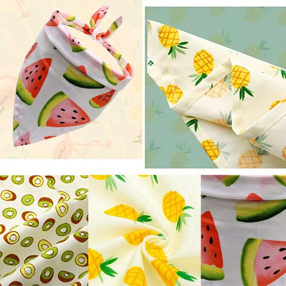 Dog Triangle Bib 3 Styles Fruit Style Bandana Pet Clothing Accessories Cotton Easy To Match Pet Triangle Scarf Comfortable
Dog Triangle Bib 3 Styles Fruit Style Bandana Pet Clothing Accessories Cotton Easy To Match Pet Triangle Scarf Comfortable