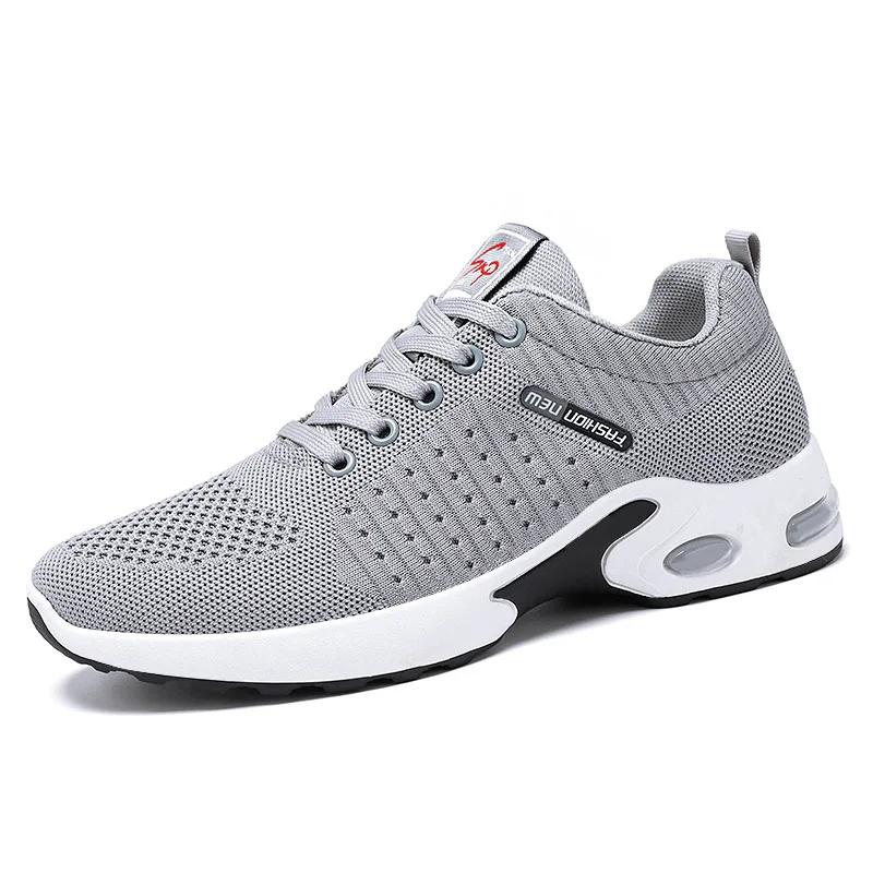 New type of men's shoes: Flying woven breathable running soft sole air cushion shoes leisure sports shoes 
New type of men's shoes: Flying woven breathable running soft sole air cushion shoes leisure sports shoes