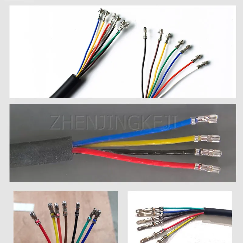Electric Stripping And hitting Terminal machine Multi-core wire Sheathed Cable Telephone Line Automatic Peeling Terminal Machine
Electric Stripping And hitting Terminal machine Multi-core wire Sheathed Cable Telephone Line Automatic Peeling Terminal Machine