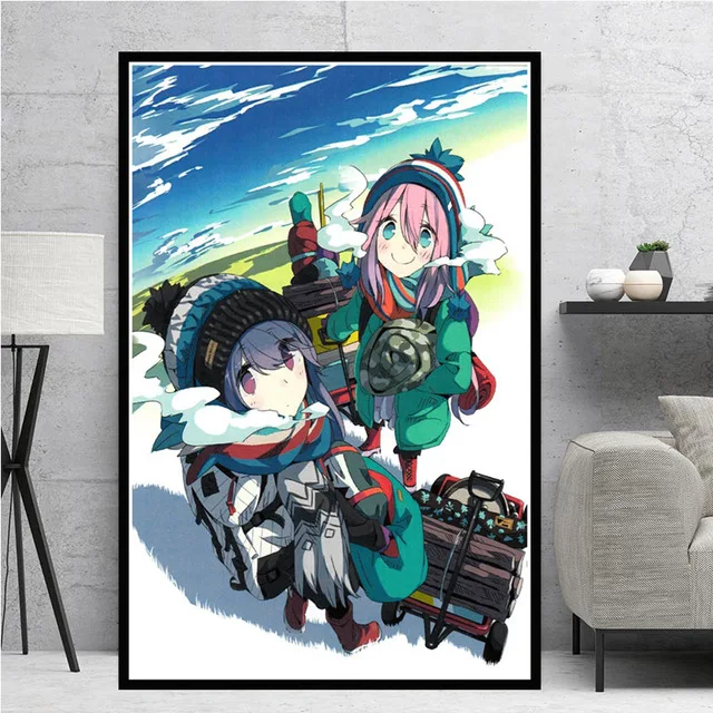 Yuru Camp Anime Movie Cute Girl Poster Modern HD Prints Painting Canvas Wall Art Pictures Nordic Style Living Room Home Decor
Yuru Camp Anime Movie Cute Girl Poster Modern HD Prints Painting Canvas Wall Art Pictures Nordic Style Living Room Home Decor