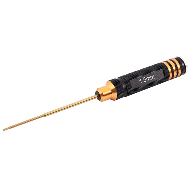 Rc Tools 4 Pcs Hex Screw Driver Set Titanium Plating Hardened 1.5 2.0 2.5 3.0Mm Screwdriver For Rc Helicopter Rc Toys (1 Set)
Rc Tools 4 Pcs Hex Screw Driver Set Titanium Plating Hardened 1.5 2.0 2.5 3.0Mm Screwdriver For Rc Helicopter Rc Toys (1 Set)